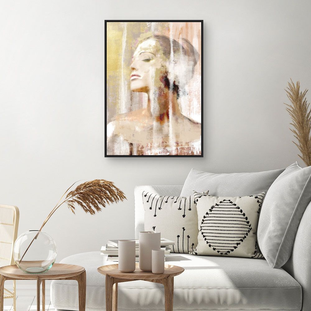 Tableau Portrait abstrait élégant