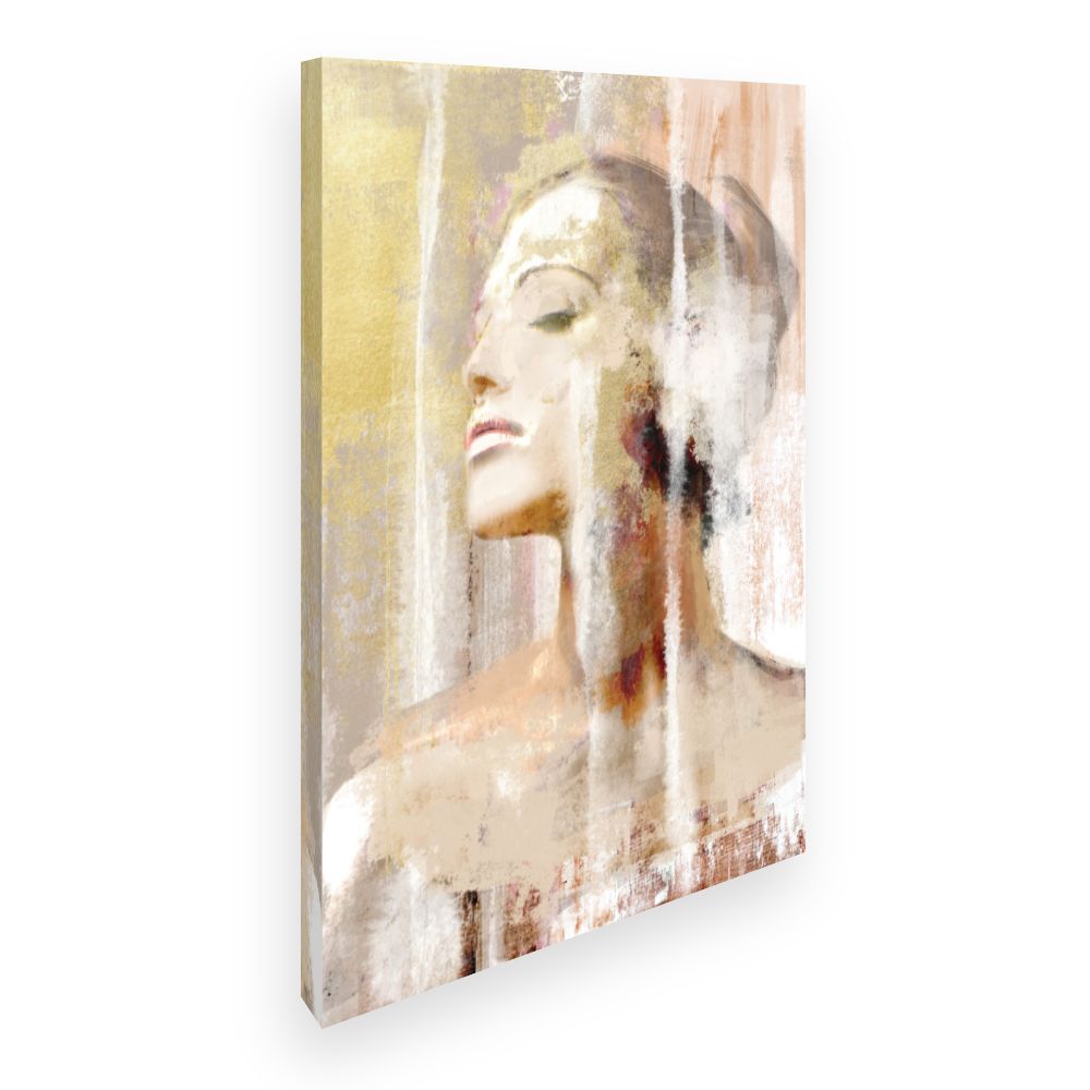 Toile Portrait abstrait élégant