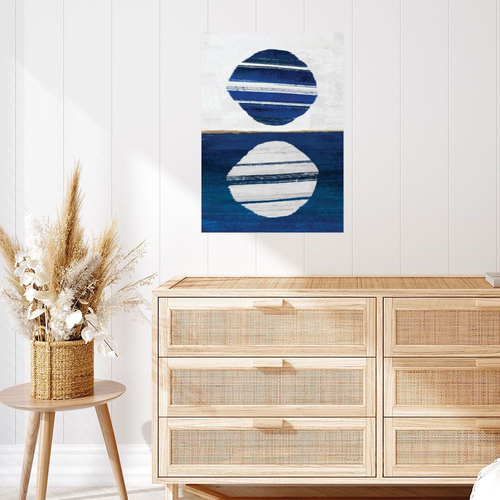 Affiche Cercle marin élégant