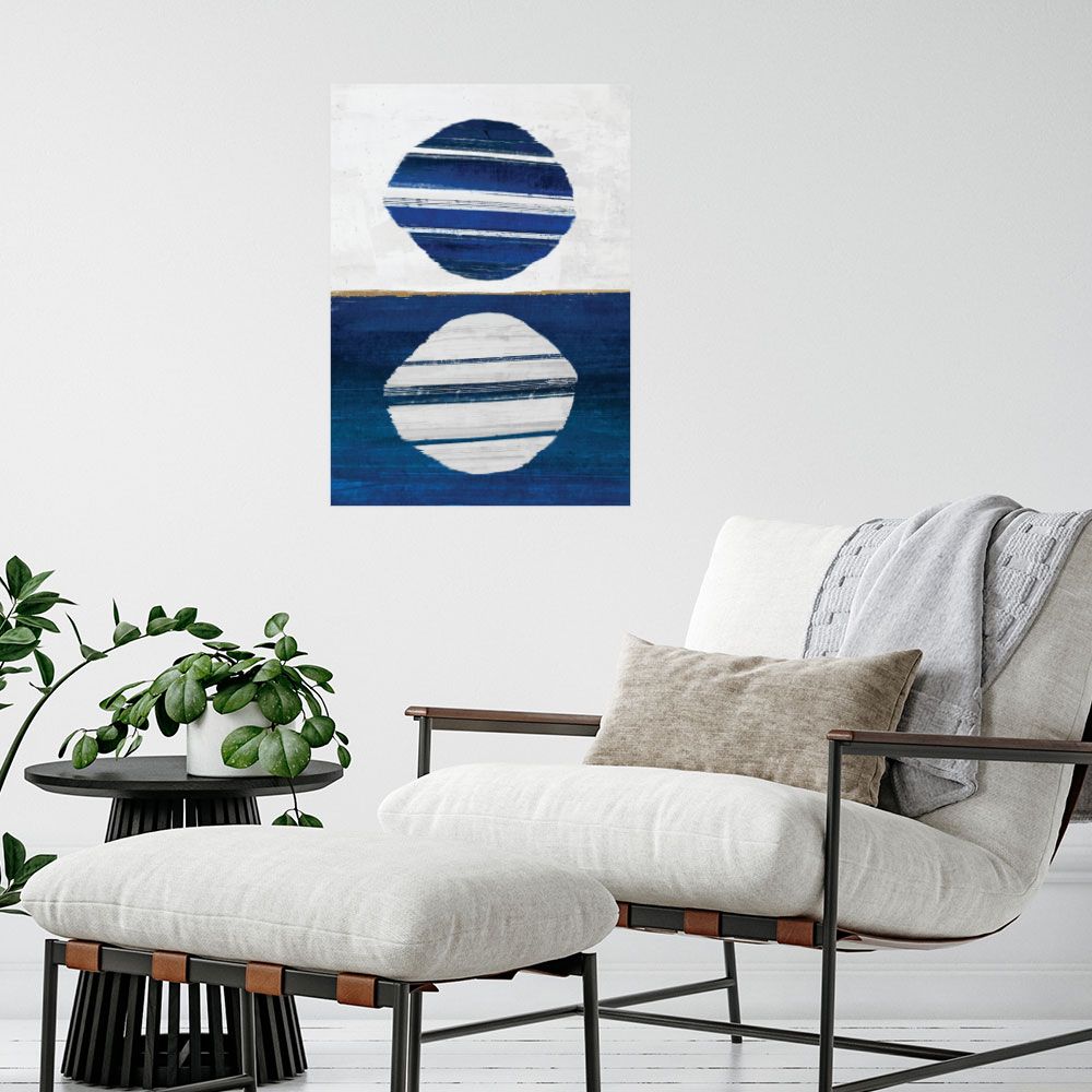 Affiche Cercle marin élégant