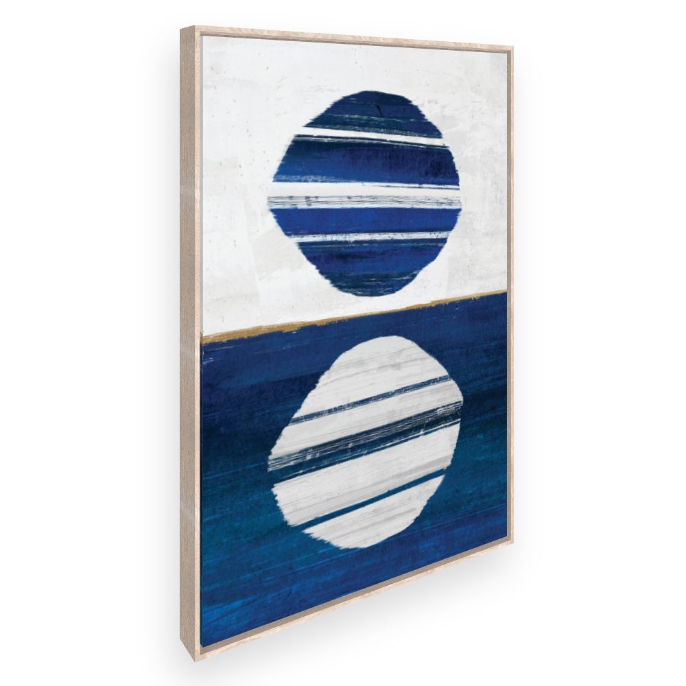 Toile Reflets ronds artistiques