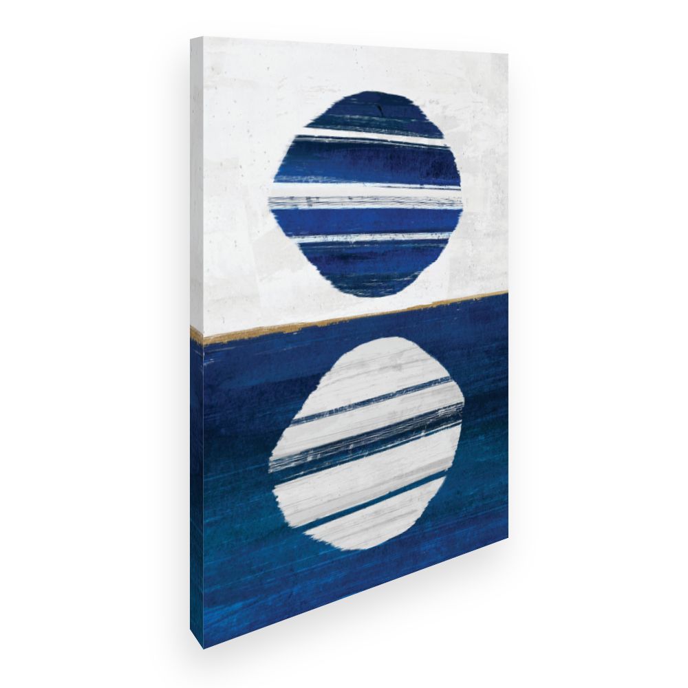 Toile Reflets ronds artistiques