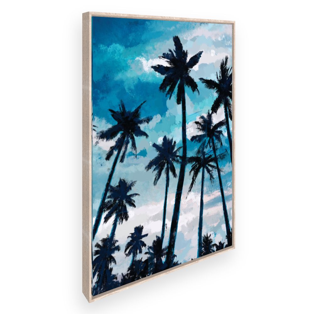 Toile Palmiers tropicaux