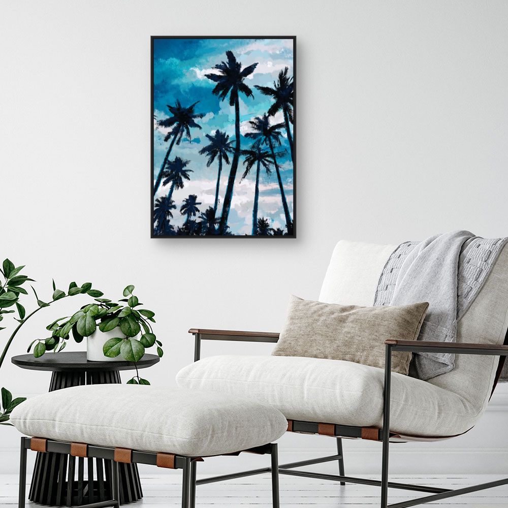Tableau Palmiers tropicaux