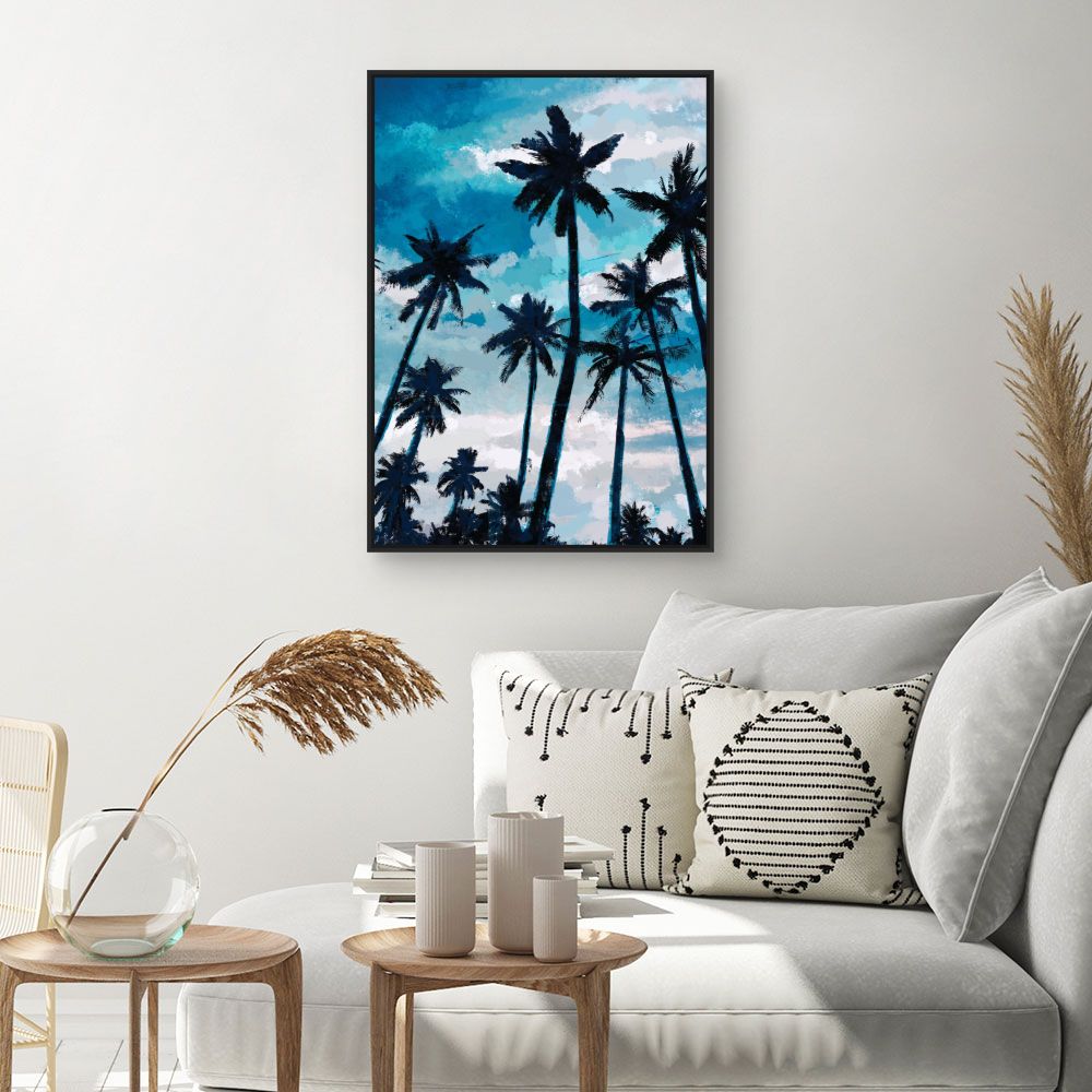 Tableau Palmiers tropicaux