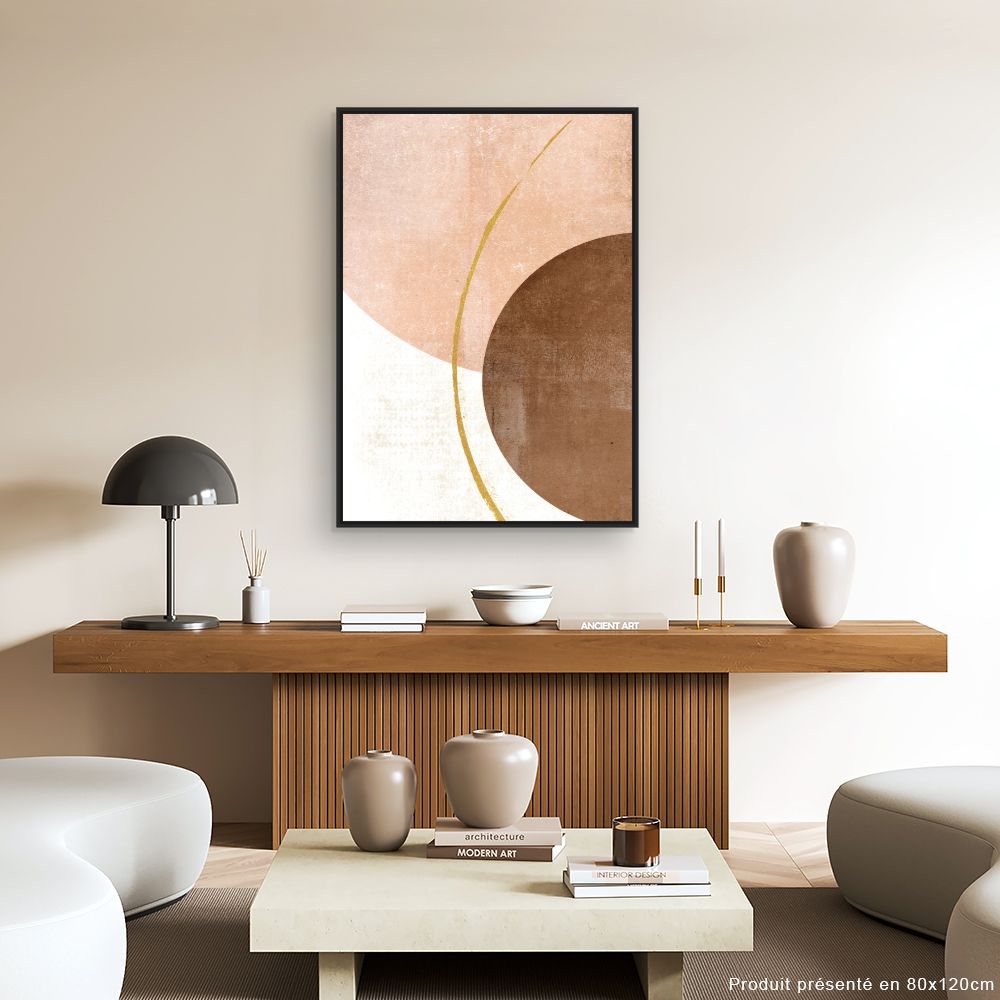 Tableau Abstraction élégante