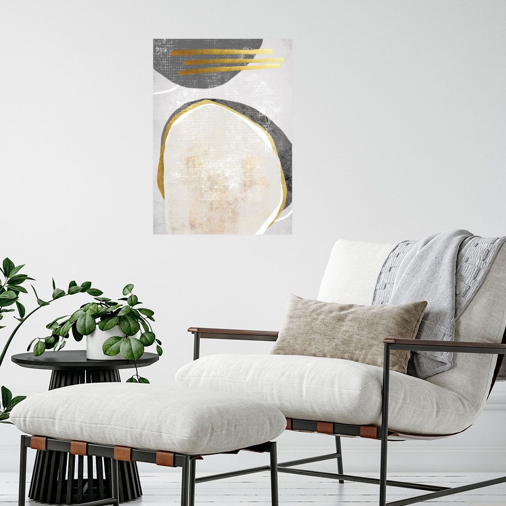 Affiche Formes fluides élégantes