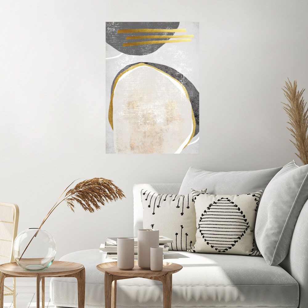 Affiche Formes fluides élégantes