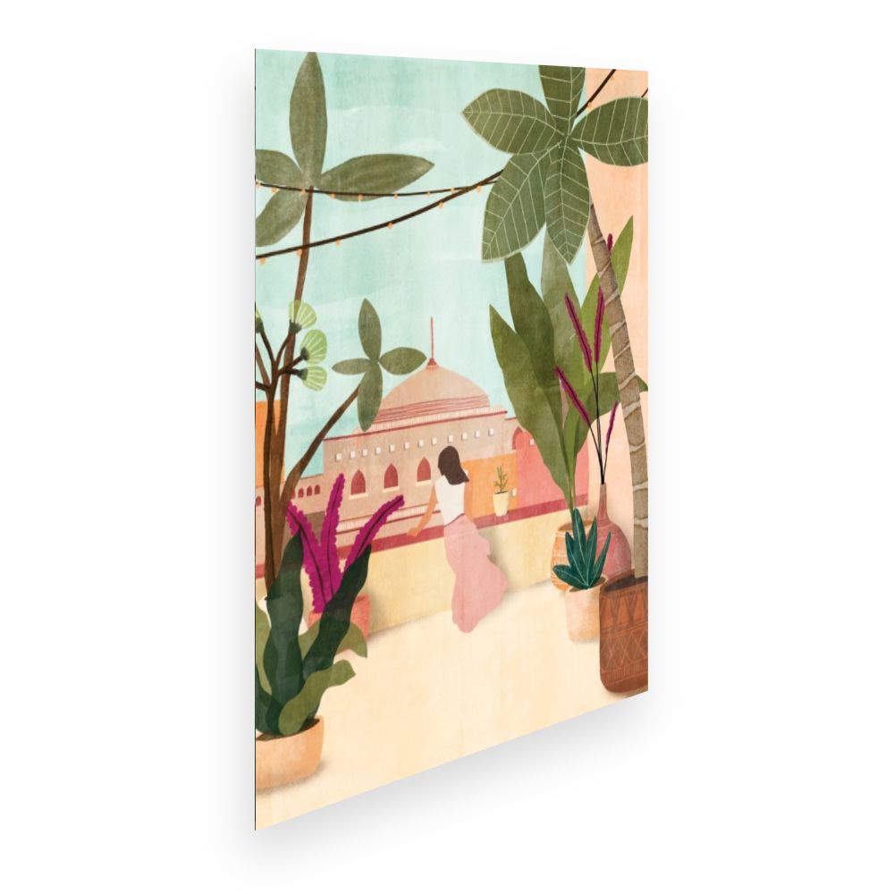 Affiche Jardin exotique