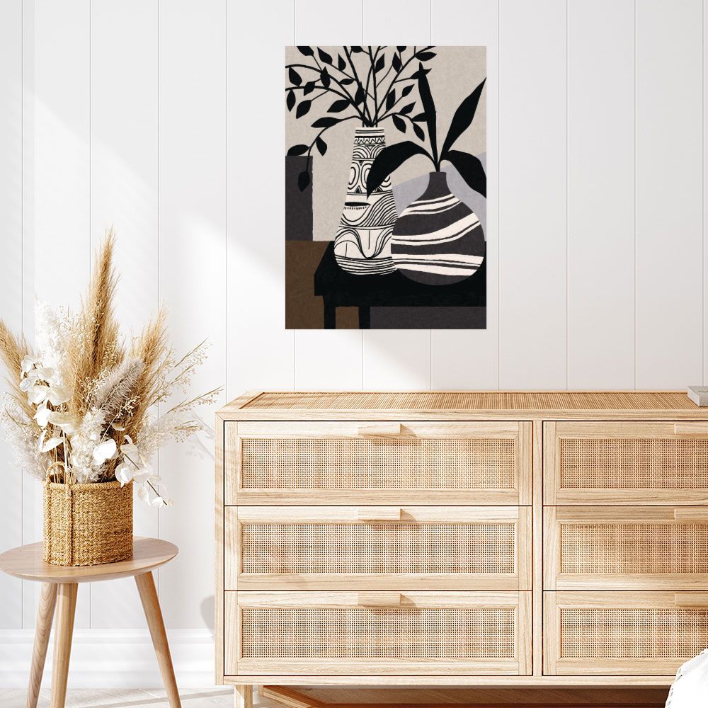 Affiche Vases artistiques