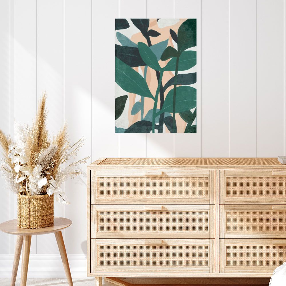 Affiche Feuillage moderne