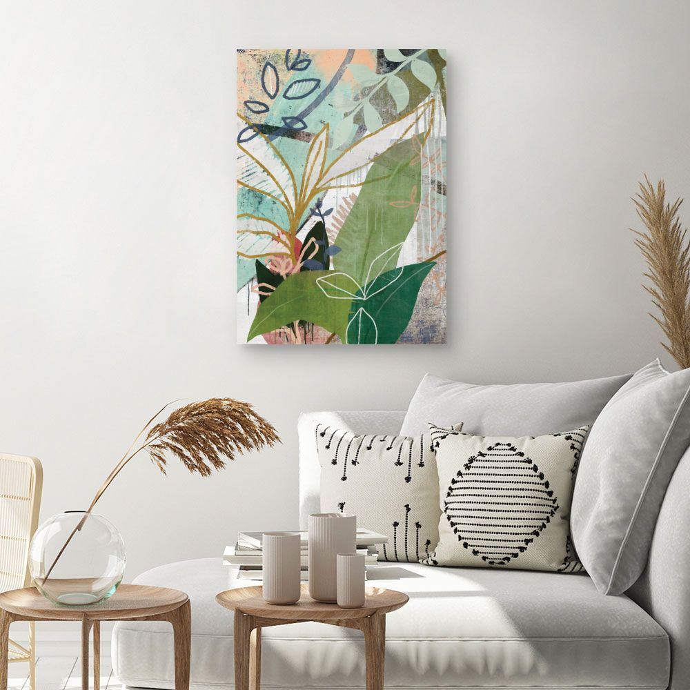Tableau Feuillage abstrait