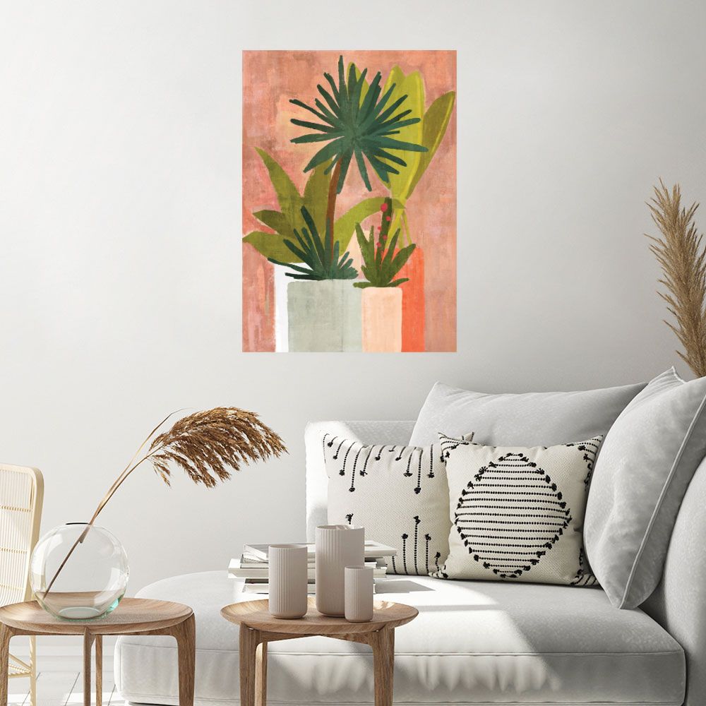 Affiche Plantes abstraites