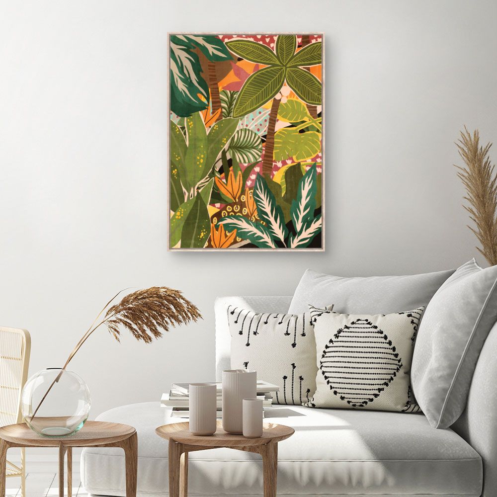 Tableau Jungle tropicale