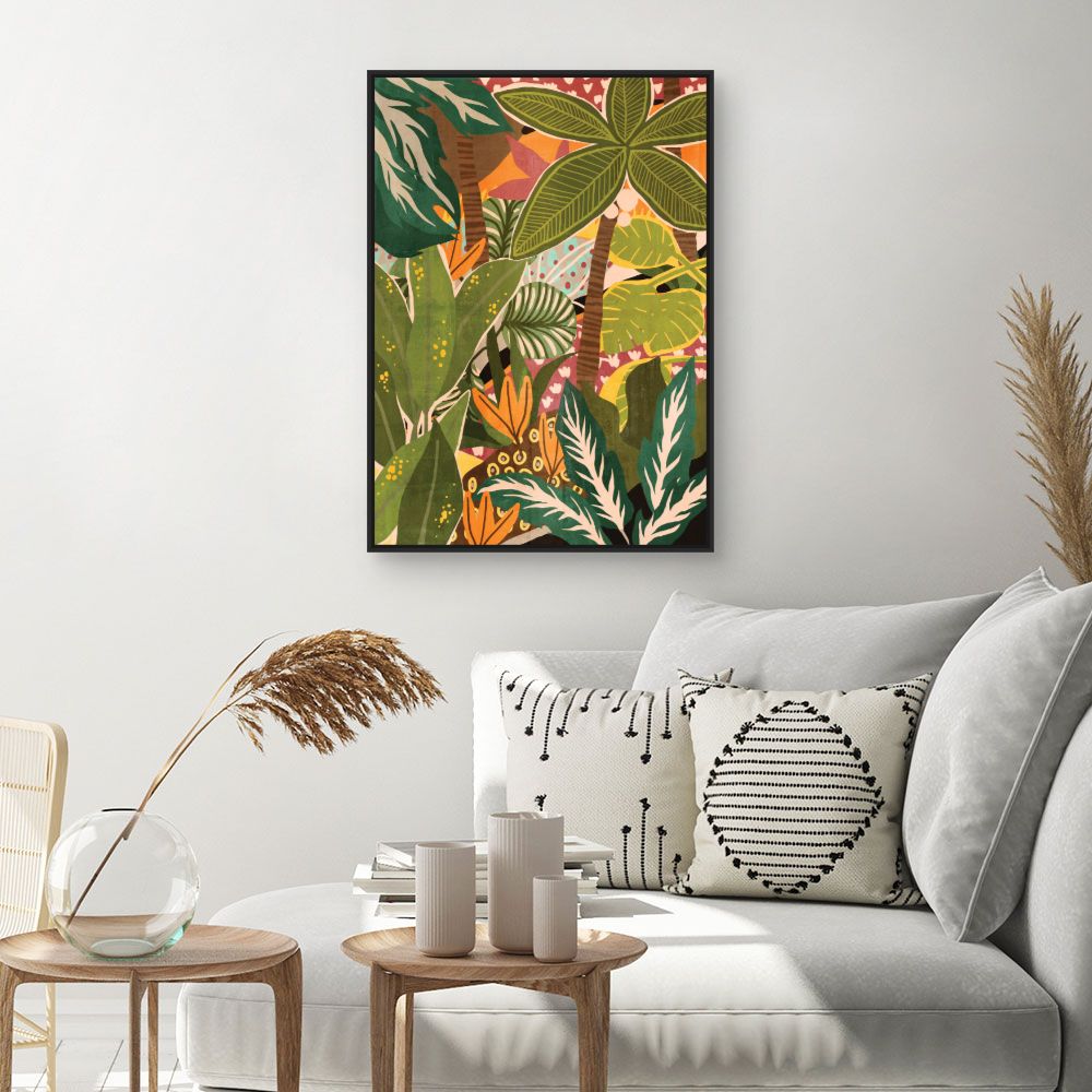 Tableau Jungle tropicale