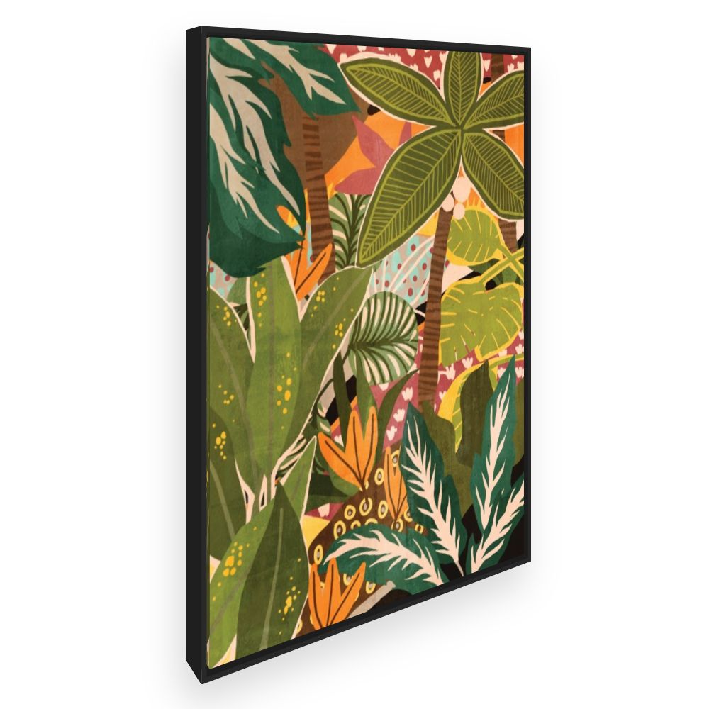 Toile Jungle tropicale
