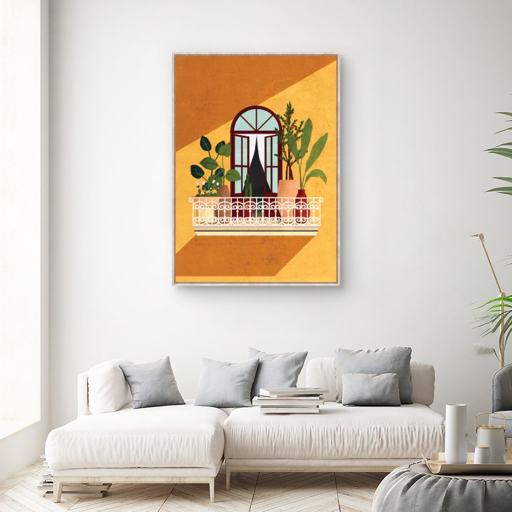 Tableau Balcon ensoleillé