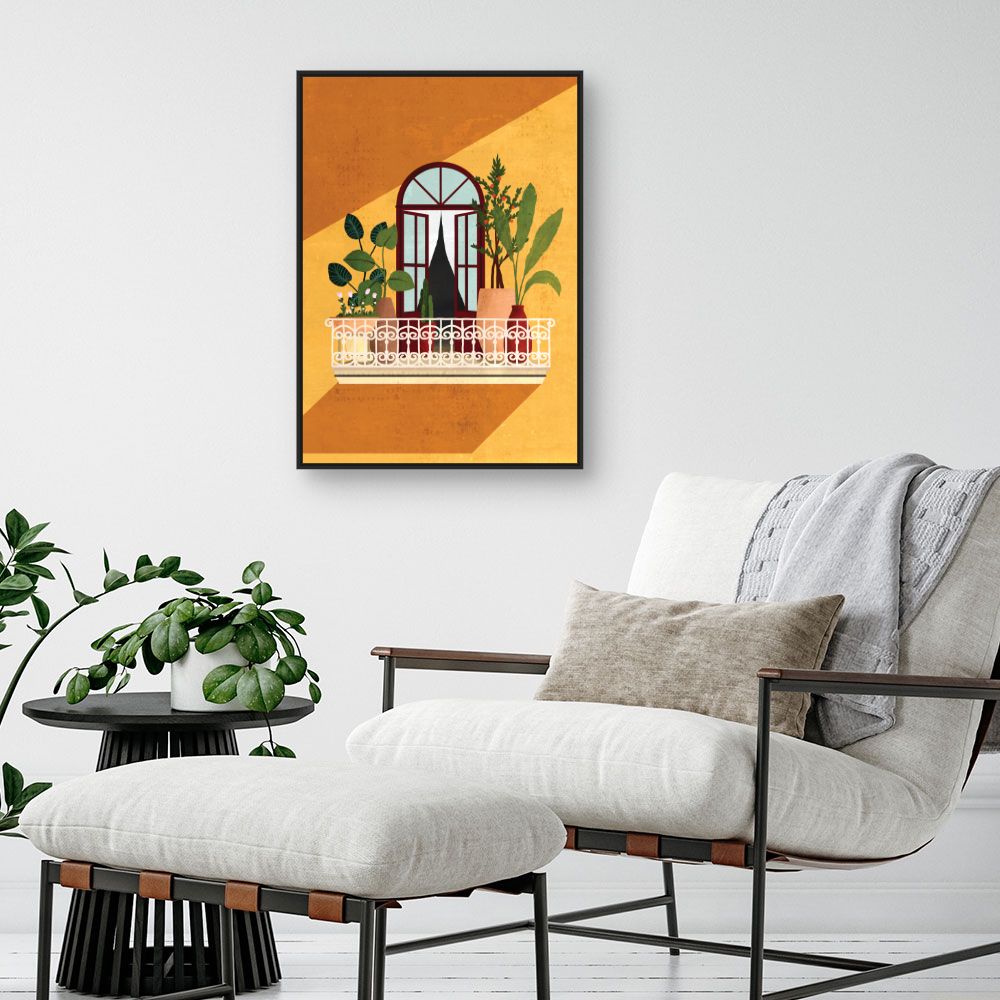 Tableau Balcon ensoleillé