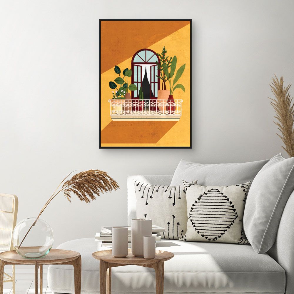 Tableau Balcon ensoleillé