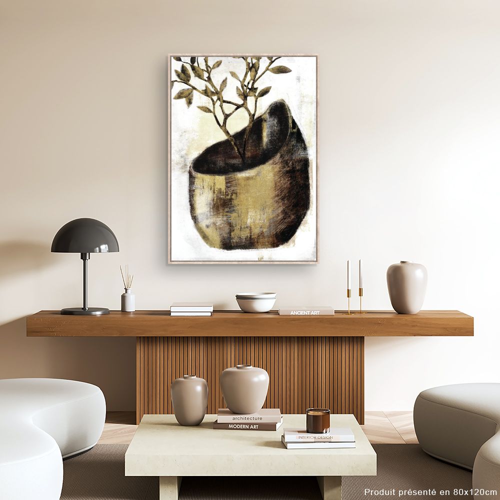 Tableau Pot et plante