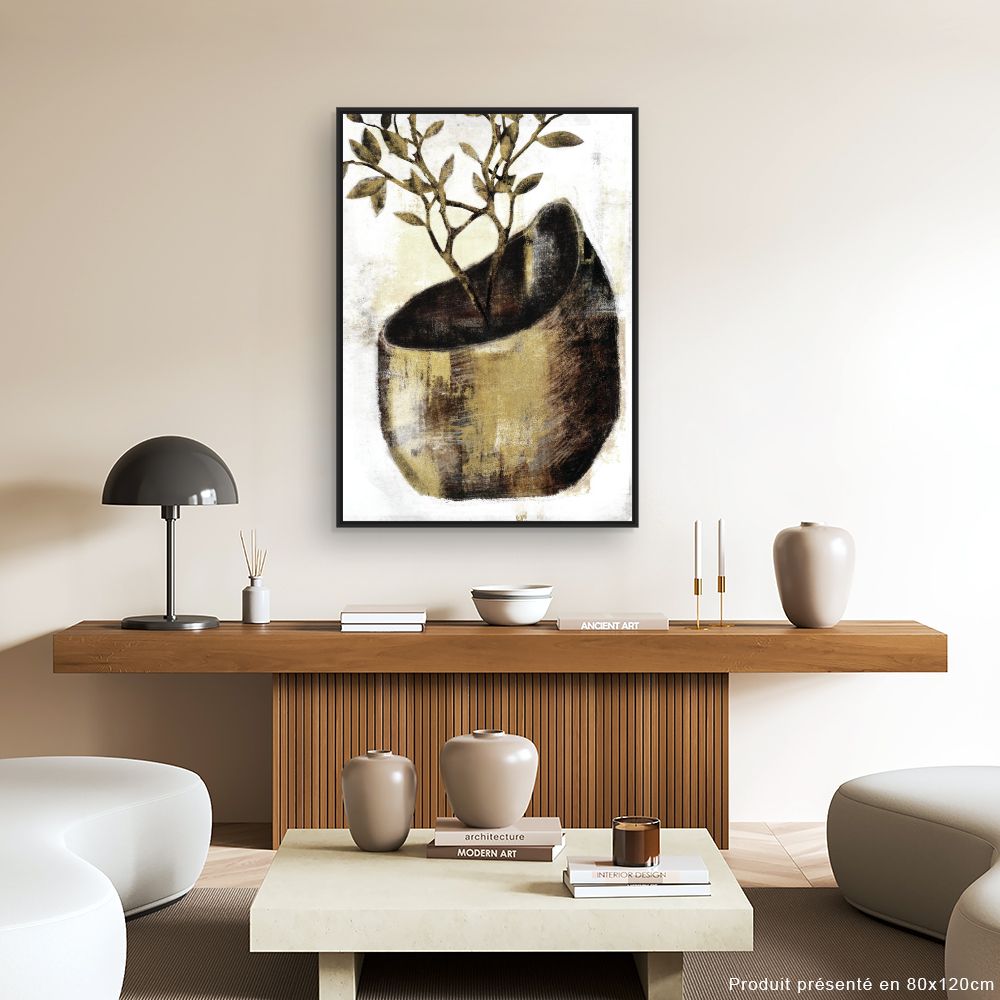Tableau Pot et plante