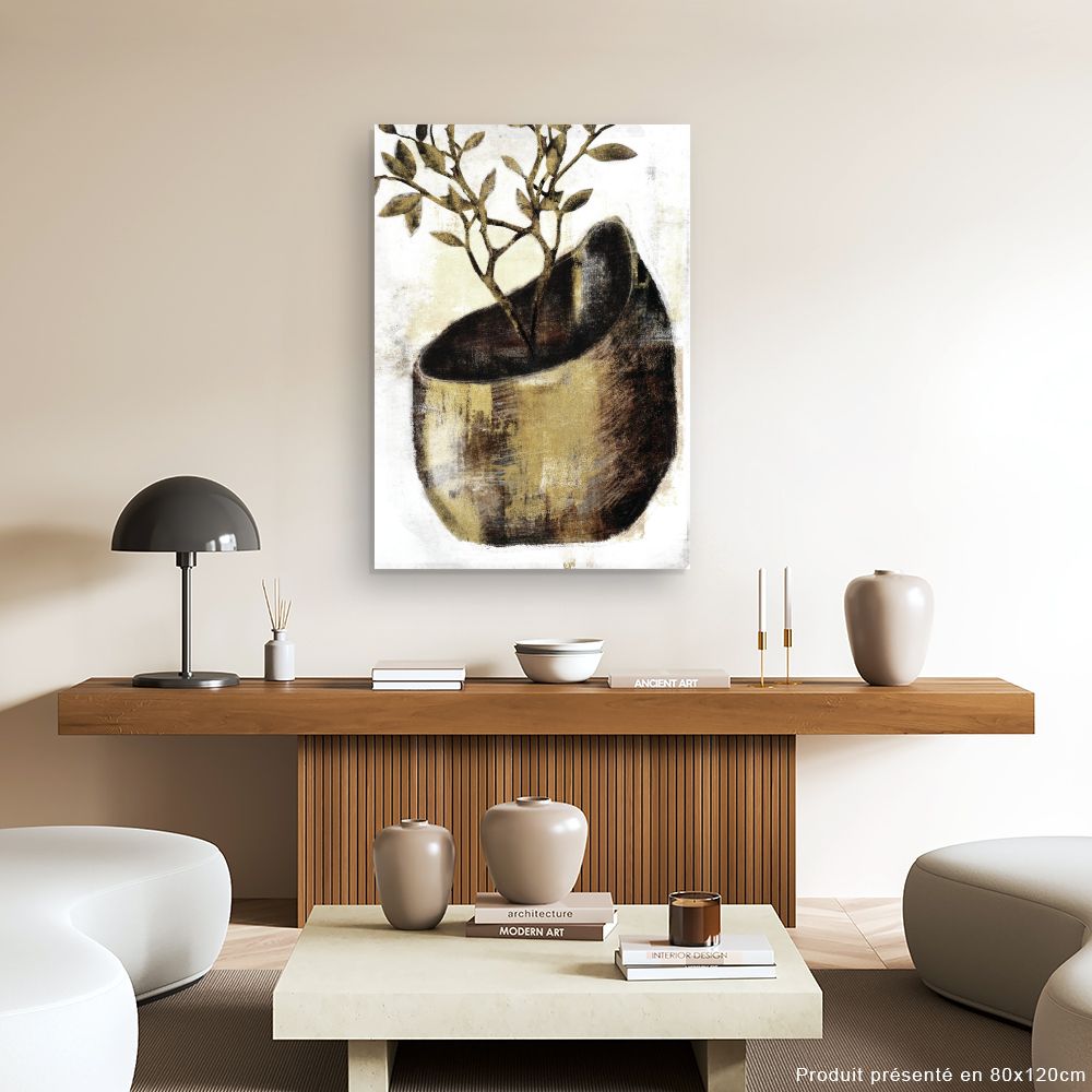 Tableau Pot et plante