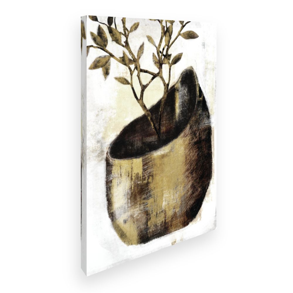 Toile Pot et plante