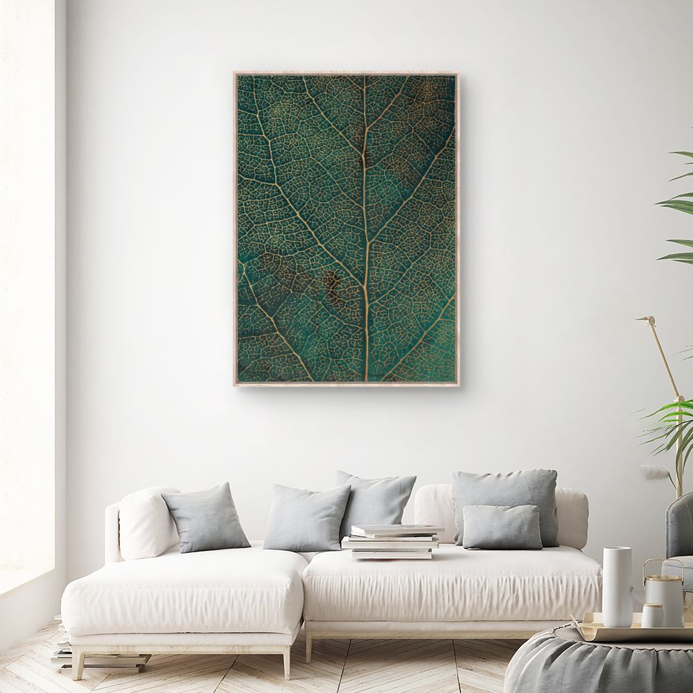 Tableau Veine de feuille