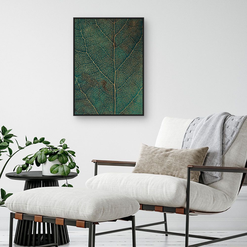 Tableau Veine de feuille