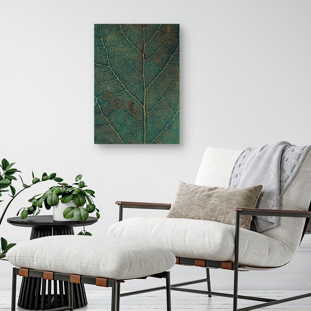 Tableau Veine de feuille