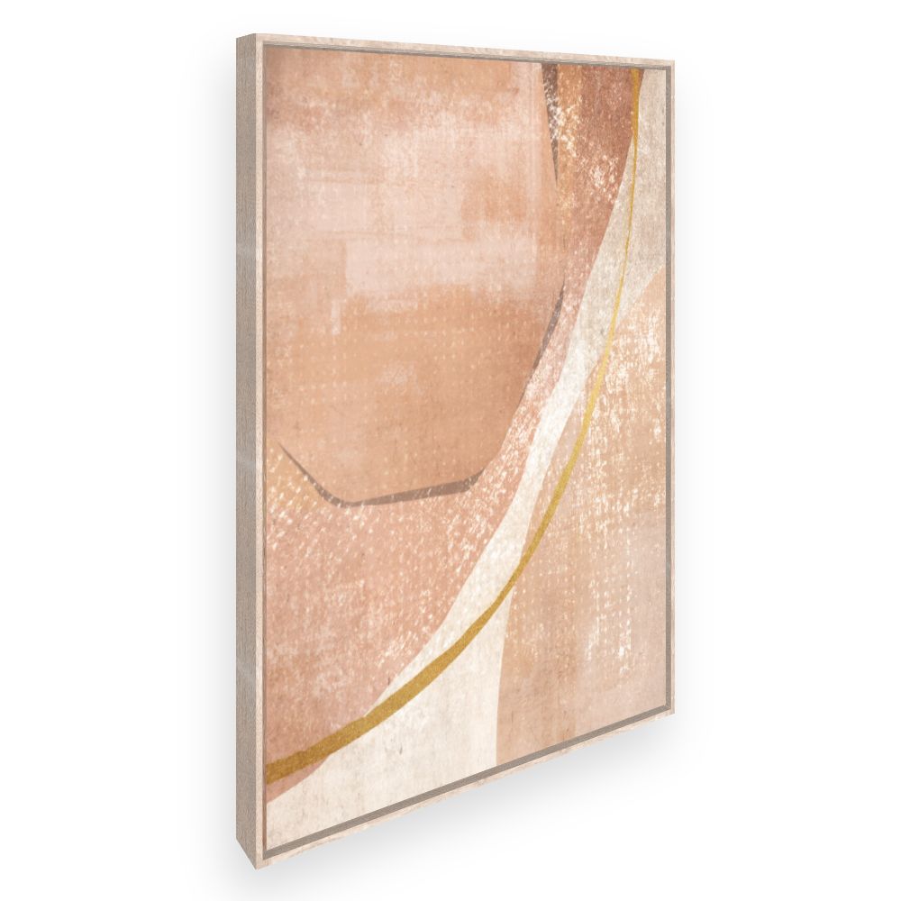 Toile Courbes abstraites chic