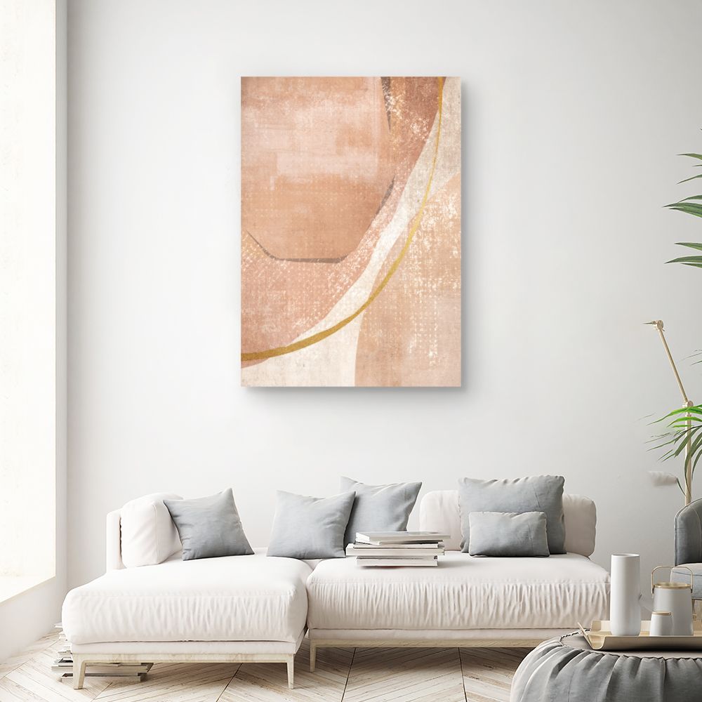 Tableau Courbes abstraites chic