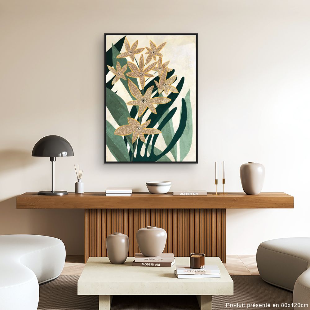 Tableau Fleurs élégantes