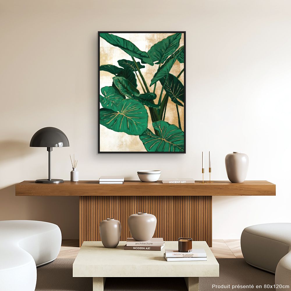 Tableau Feuilles luxuriantes