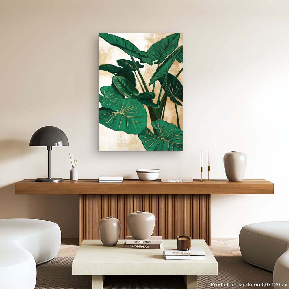 Tableau Feuilles luxuriantes