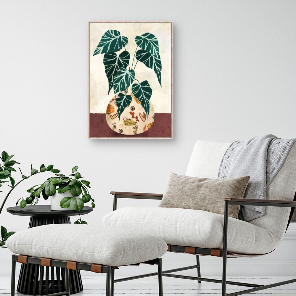 Tableau Feuillage exotique