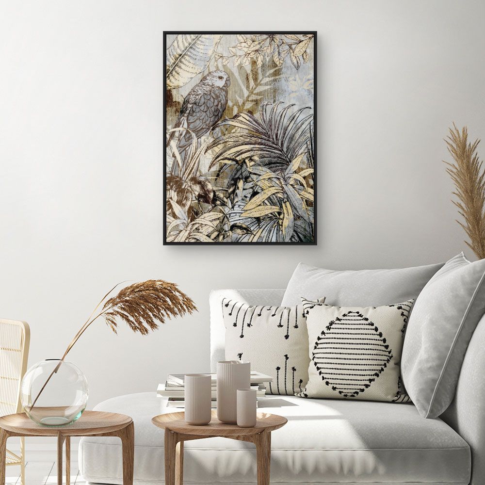 Tableau Jungle exotique artistique