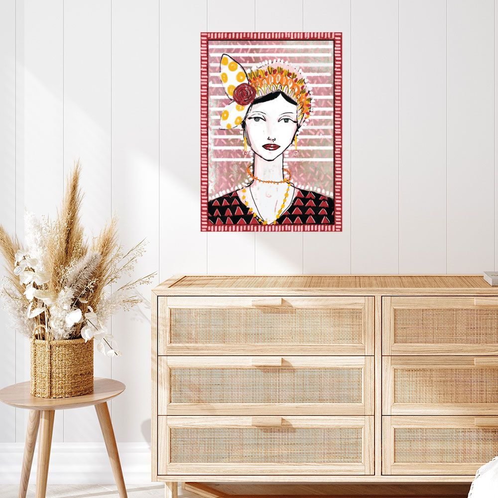 Affiche Élégance bohème