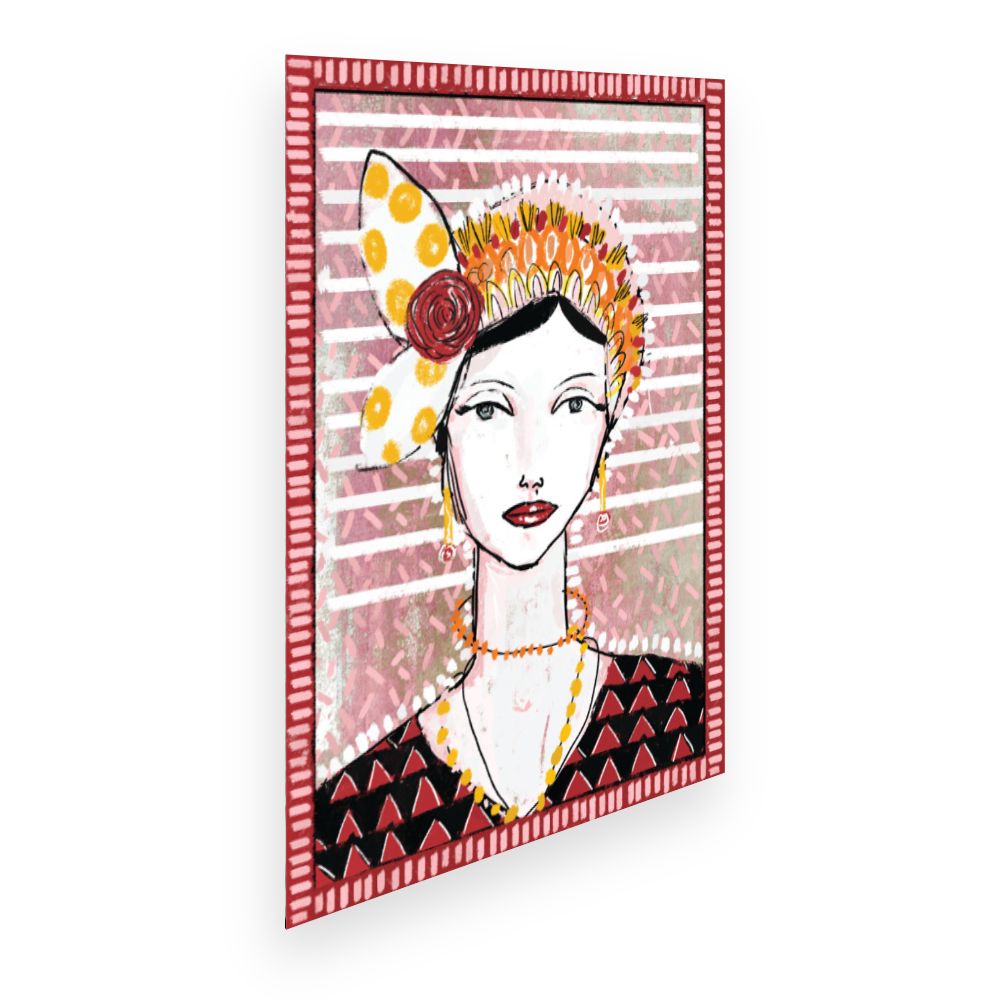 Affiche Élégance bohème