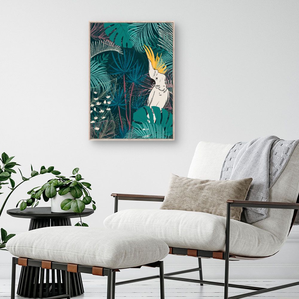 Tableau Jungle exotique