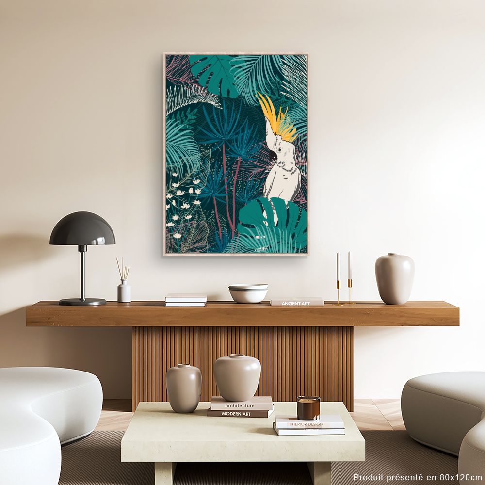 Tableau Jungle exotique