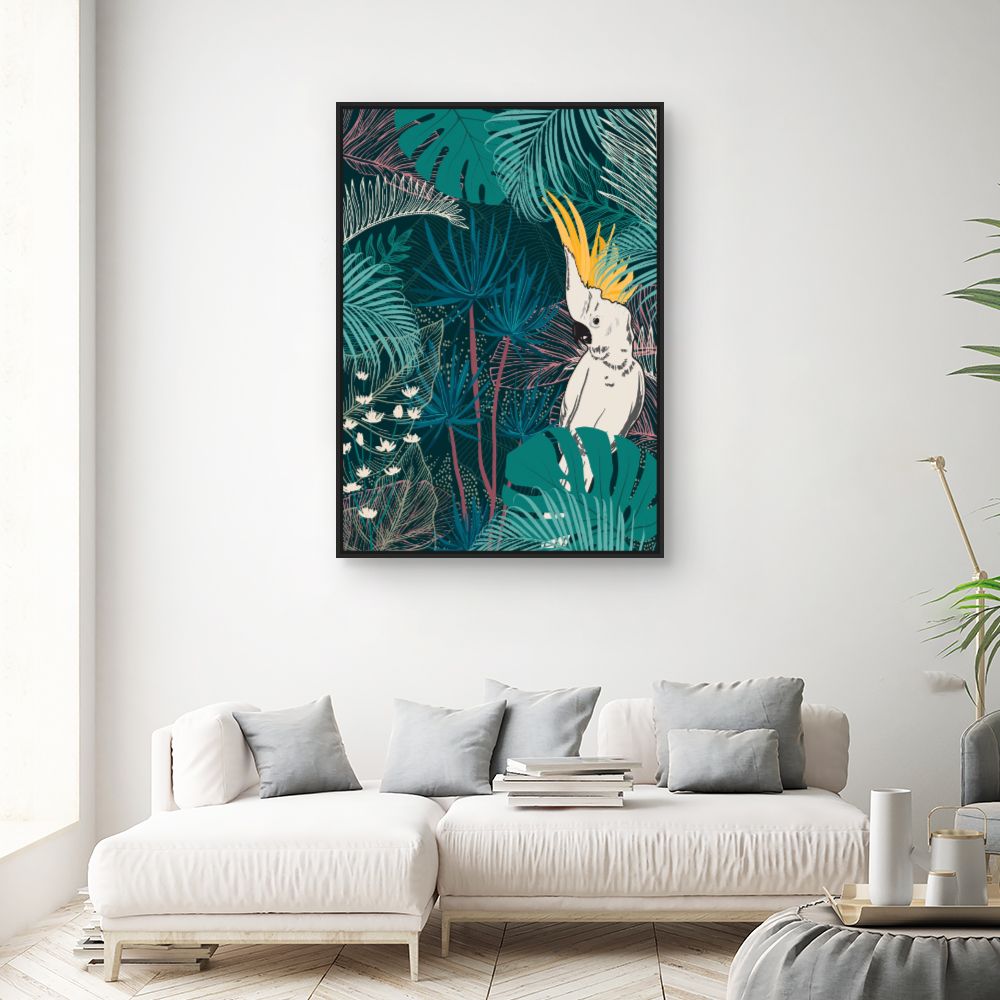 Tableau Jungle exotique