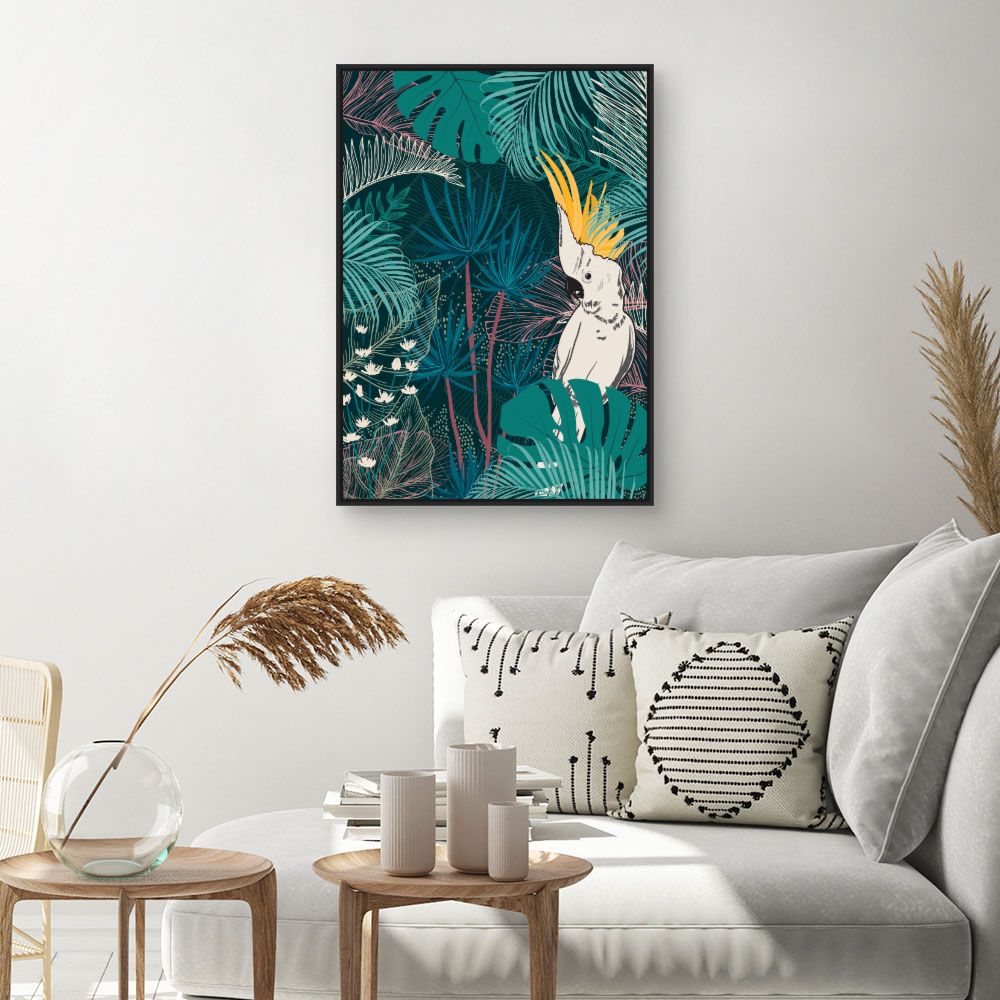 Tableau Jungle exotique