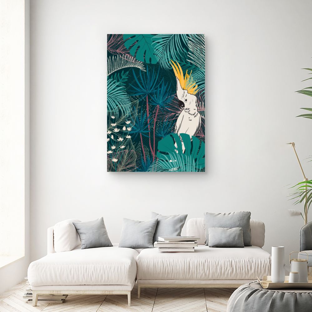 Tableau Jungle exotique