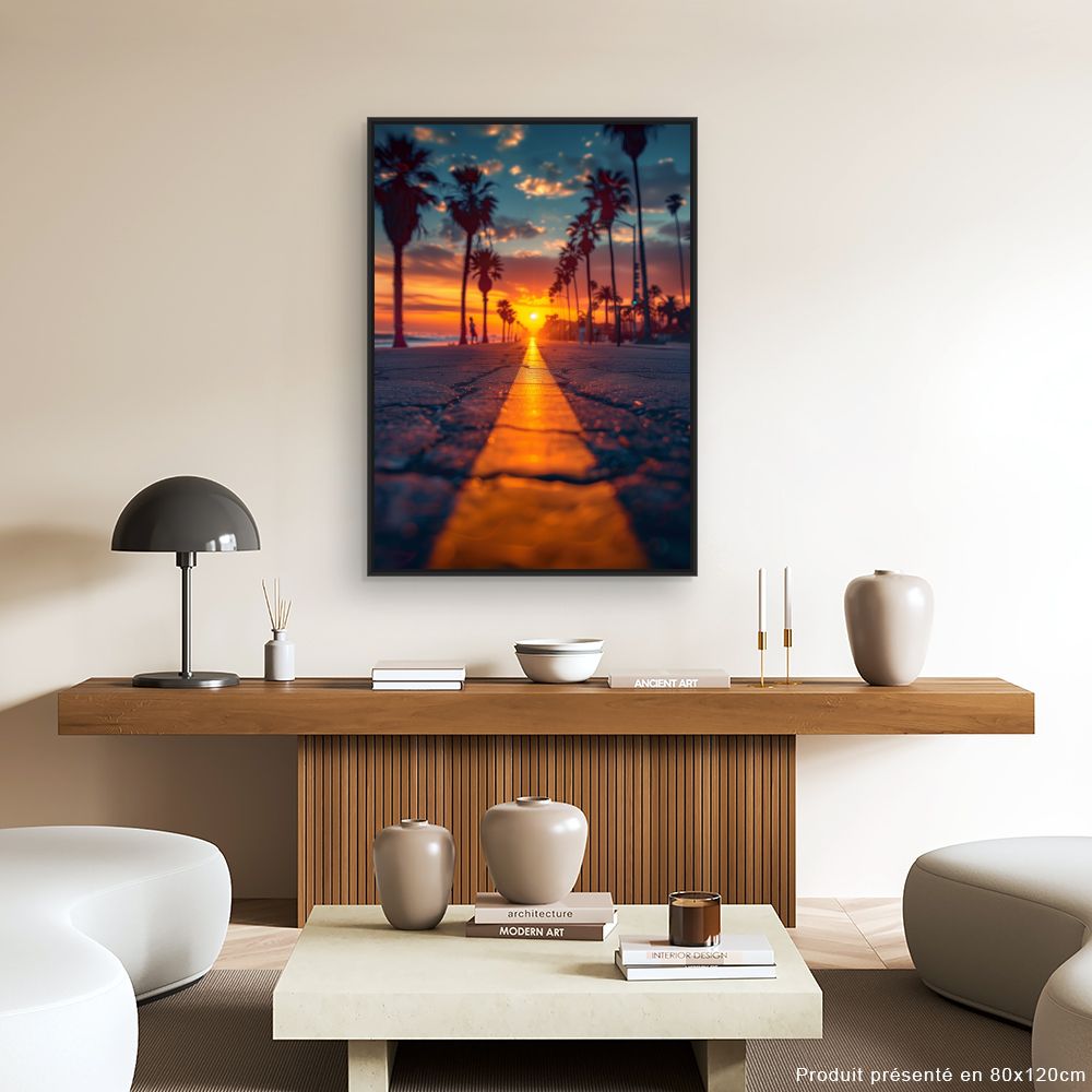 Toile "Coucher de soleil"