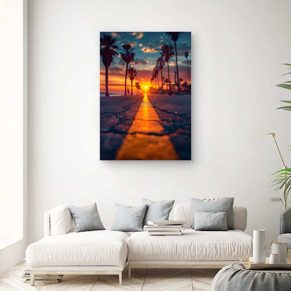 Toile "Coucher de soleil"
