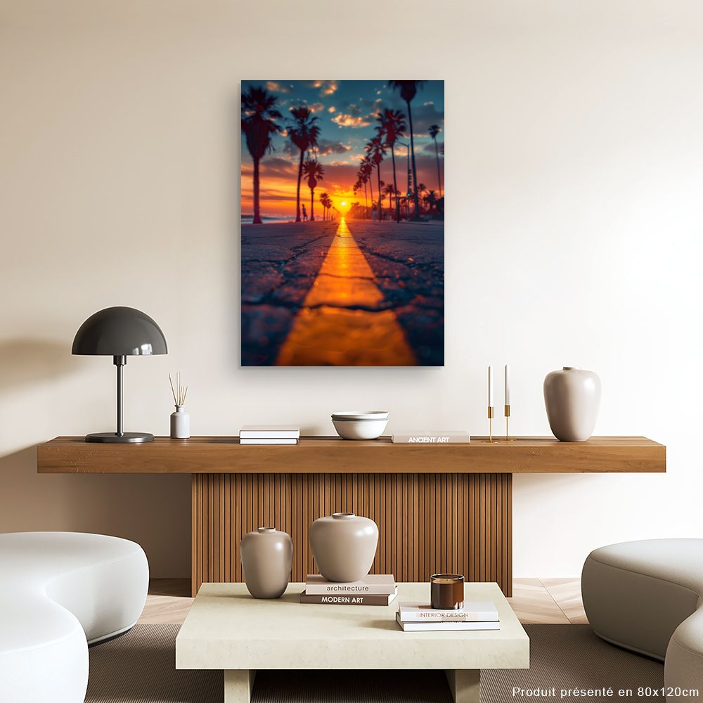 Toile "Coucher de soleil"