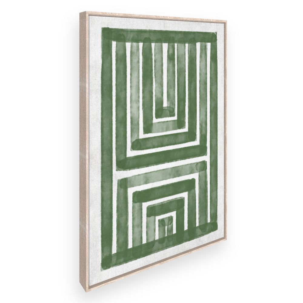 Toile Labyrinthe artistique