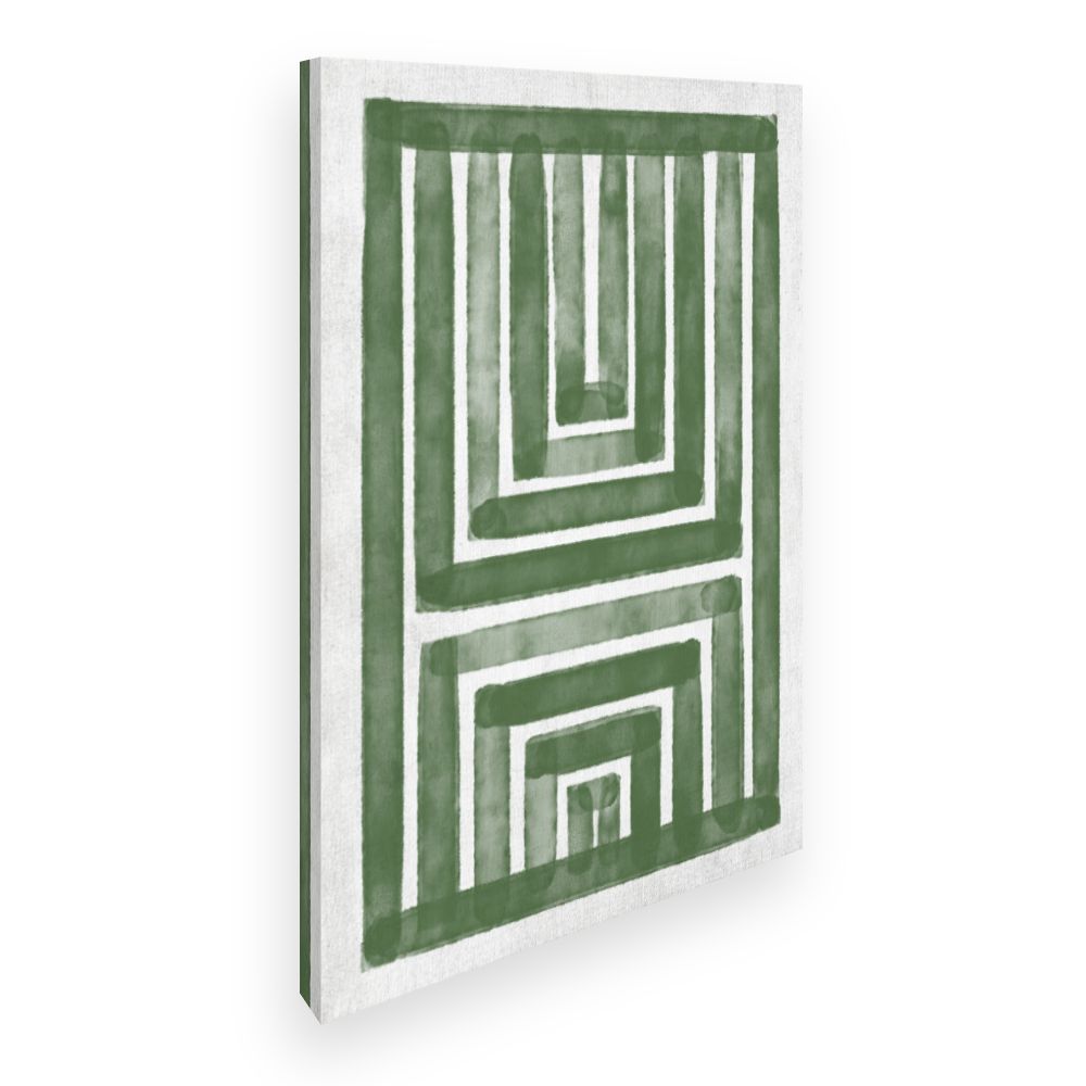 Toile Labyrinthe artistique