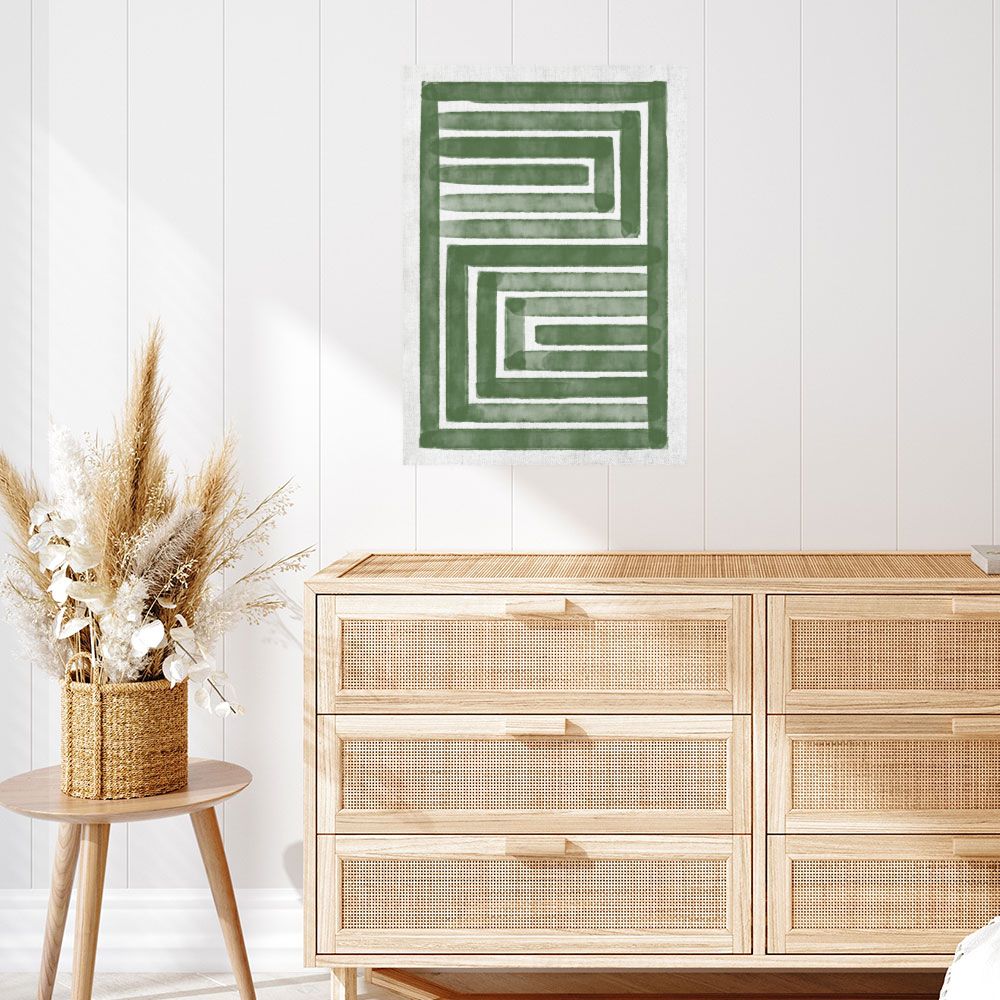 Affiche Labyrinthe moderne